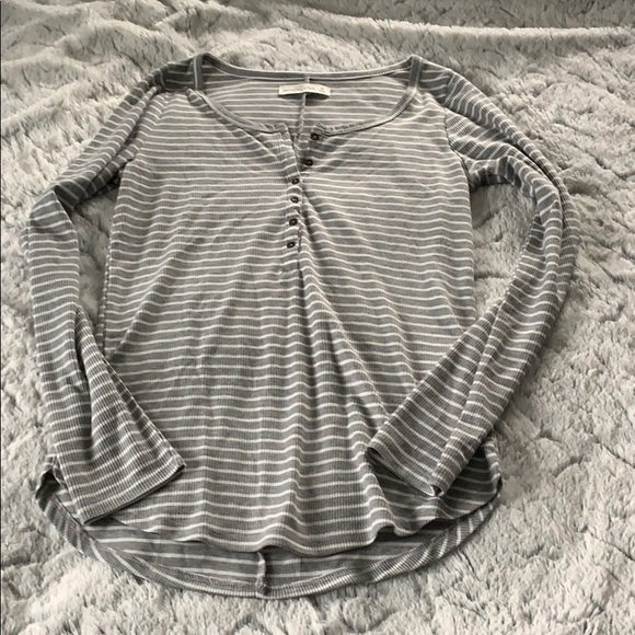 Abercrombie Striped Button Down Shirt - Picture 2 of 5